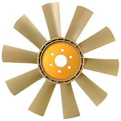 HELICE VENTILADOR IDEAL - PERKINS 4236 COLHEIT. IDEAL-9075