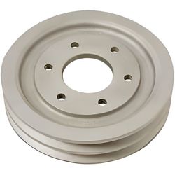 POLIA 2 CANAIS EM ALUMINIO - MBB OM447 / 449