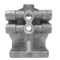 CABECOTE RACOR FILTRO DE OLEO EM ALUMINIO - CUMMINS / MWM