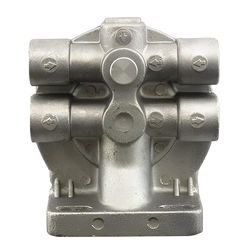 CABECOTE RACOR FILTRO DE OLEO EM ALUMINIO - SCANIA S-4
